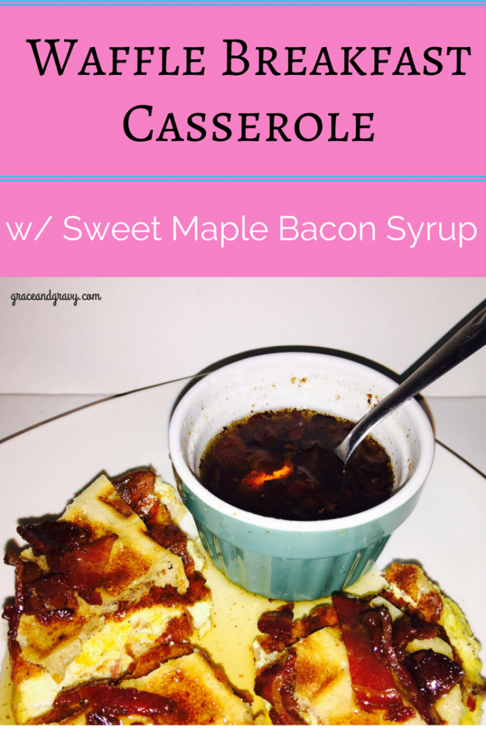 Waffle Breakfast Casserole