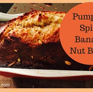 Pumpkin Spice Banana Nut Bread